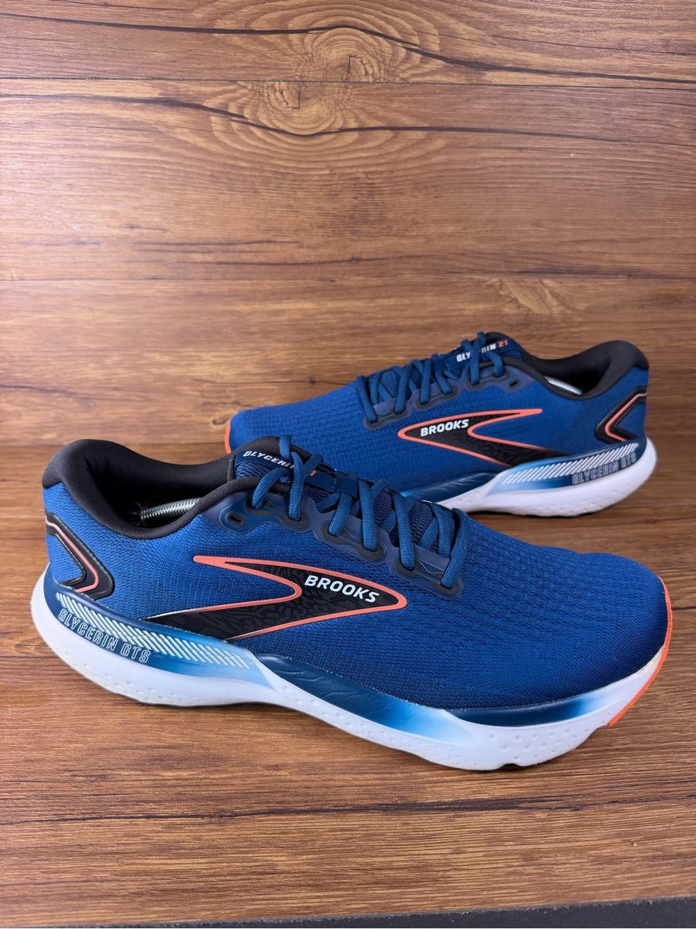Brooks Glycerin GTS 21 Mens Size 15 Athletic Running Shoes Sneakers - Picture 10 of 10
